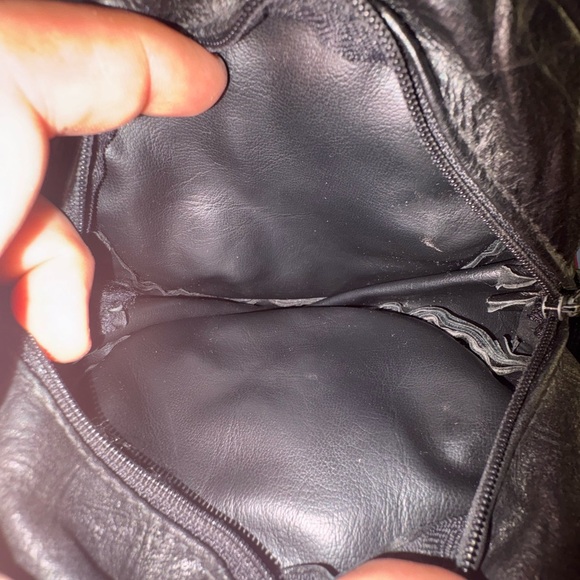 Batman Black and Yellow Mini leather Bag - Picture 3 of 5